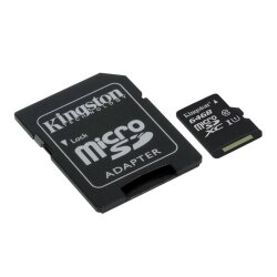 Kingston Canvas Select 64 GB microSDHC-Speicherkarte der...